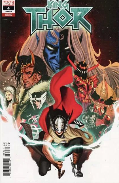 King Thor, Vol. 1 #4C – Incentive Steve Epting Variant Cover