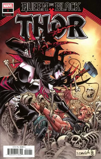 Queen in Black: Thor #1C – Sergio Dávila Variant