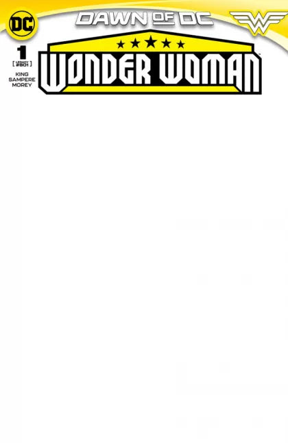 Wonder Woman, Vol. 6 #1I – Blank Variant