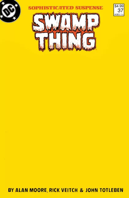 Swamp Thing, Vol. 2 #37F – Facsimile Blank Variant