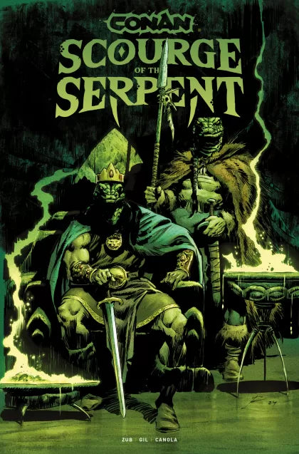 Conan The Barbarian: Scourge Of The Serpent TP-B Direct Market Edition Roberto De La Torre Glow In The Dark