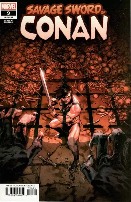 The Savage Sword of Conan, Vol. 2 #9B – Incentive Yasmine Putri Variant Cover