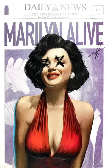 The Department of Truth #11S – Carla Cohen Exclusive Brunette Virgin Variant (Ltd. 400)