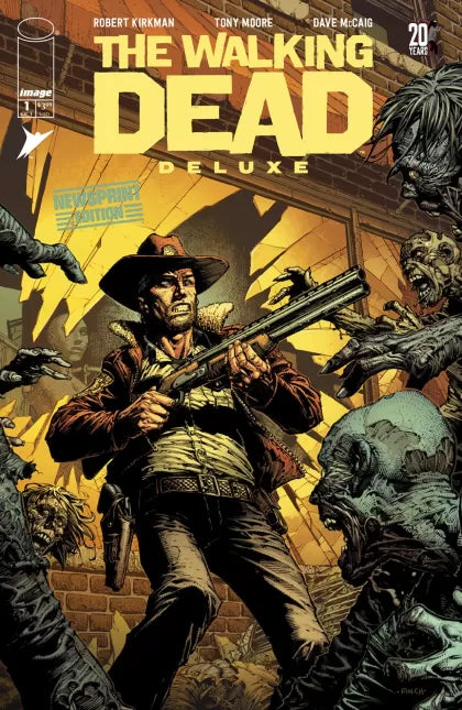 The Walking Dead Deluxe #1P – Newsprint Edition