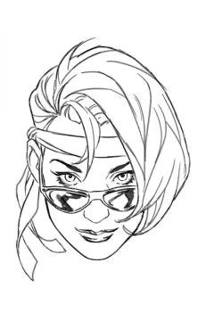 Dead X-Men #3D – Mark Brooks Incentive Headshot Sketch Variant (1:50)