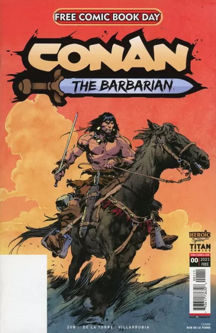 Free Comic Book Day 2023 (Conan the Barbarian) Looking For Lands Beyond Roberto de la Torre Regular