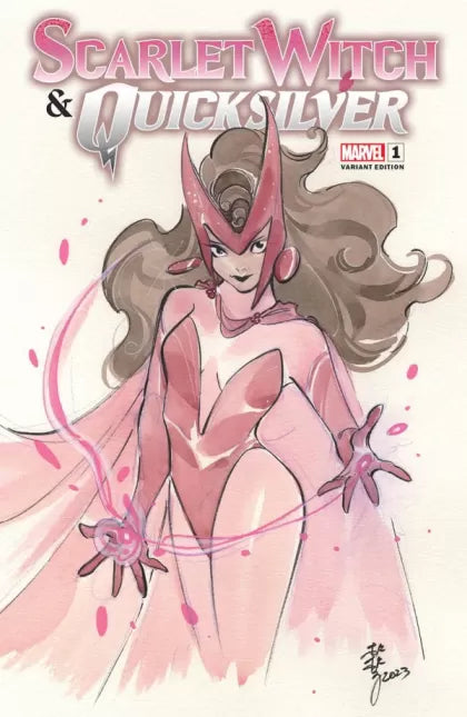 Scarlet Witch & Quicksilver #1L – Peach Momoko Exclusive Variant
