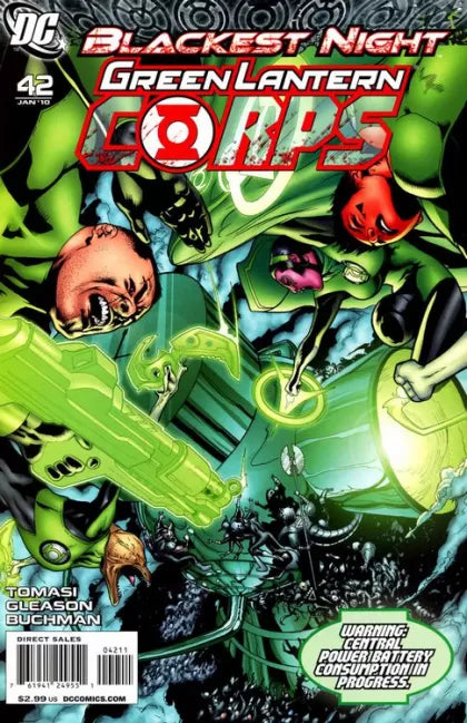 Green Lantern Corps, Vol. 1 Blackest Night - Hungry Heart, Part 2 42A Patrick Gleason Regular