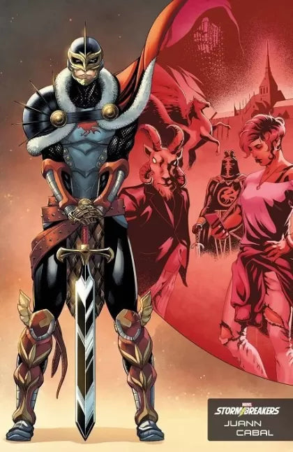 Black Knight: Curse of the Ebony Blade 1H Variant Juan Cabal Stormbreakers Cover