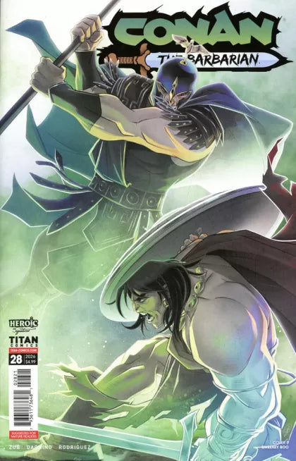 Conan the Barbarian (Titan Comics) 28B Sweeney Boo Variant