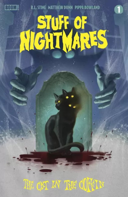 Stuff of Nightmares: The Cat in the Coffin #1B – Reiko Murakami Variant