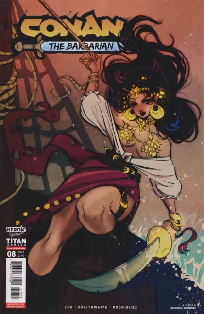 Conan the Barbarian (Titan Comics) 8A Ashley Izienicki Regular