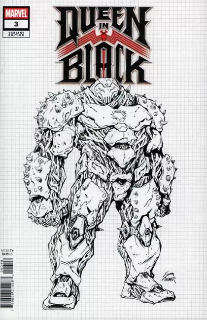 Queen in Black #3D – Ryan Stegman Incentive Design Variant (1:10)