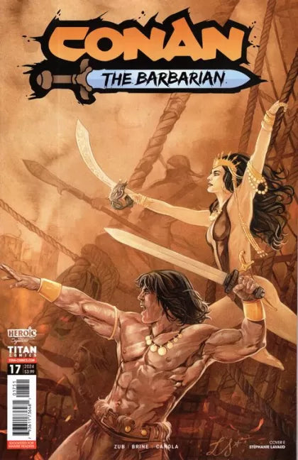Conan the Barbarian (Titan Comics) 17E Stephanie Lavaud Variant