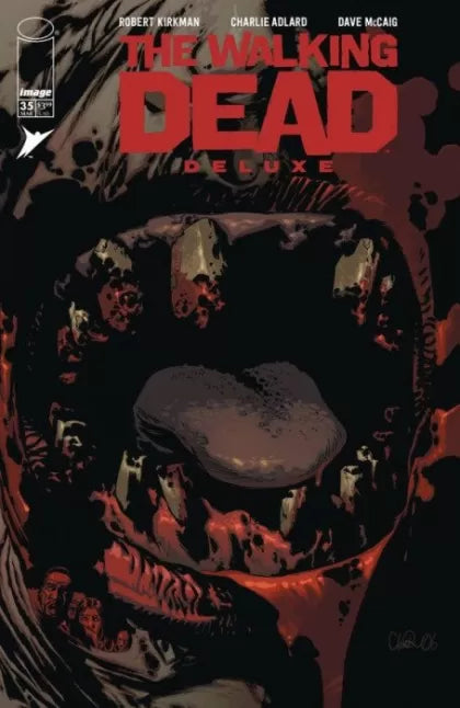 The Walking Dead Deluxe #35B – Charlie Adlard & Dave McCaig Cover