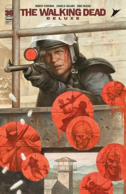 The Walking Dead Deluxe #44C – Paolo Rivera Cover