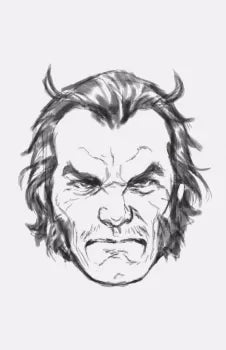Wolverine, Vol. 7 #46E – Mark Brooks Incentive Headshot Sketch Variant (1:50)