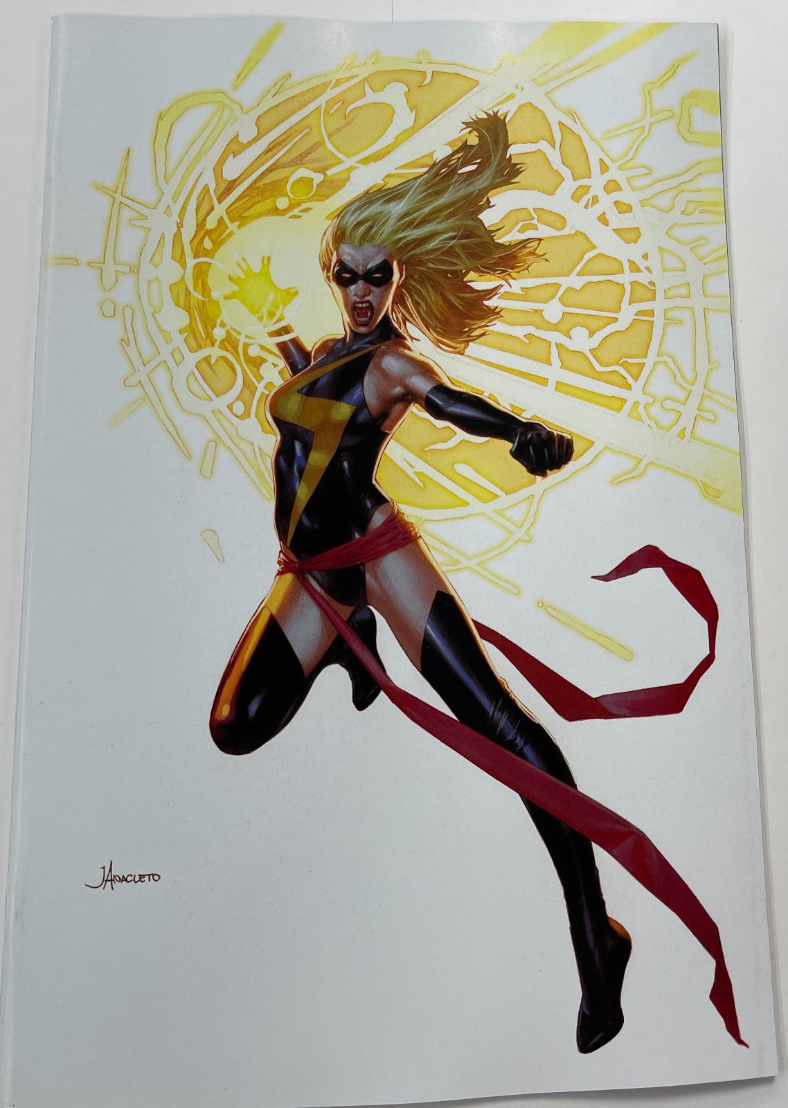 CAPTAIN MARVEL #1 NM JAY ANACLETO EXCLUSIVE VIRGIN VARIANT MARVEL COMICS
