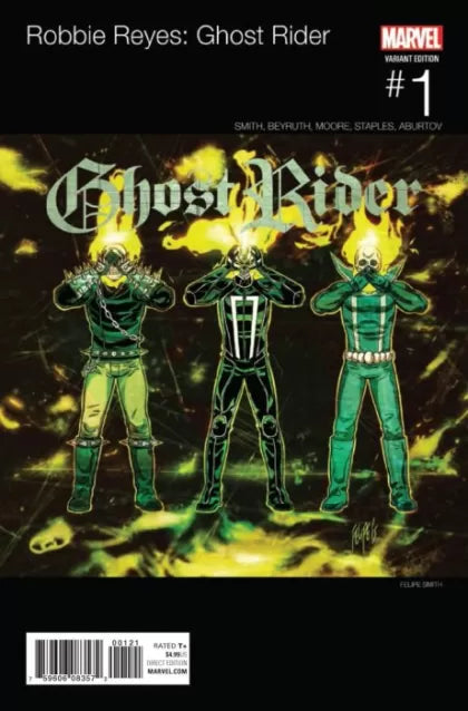 Ghost Rider, Vol. 7 Four on the Floor 1B Felipe Smith Marvel Hip-Hop Variant
