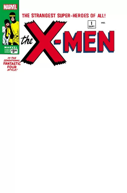 Uncanny X-Men, Vol. 1 #1D – Facsimile 2019 Blank Variant