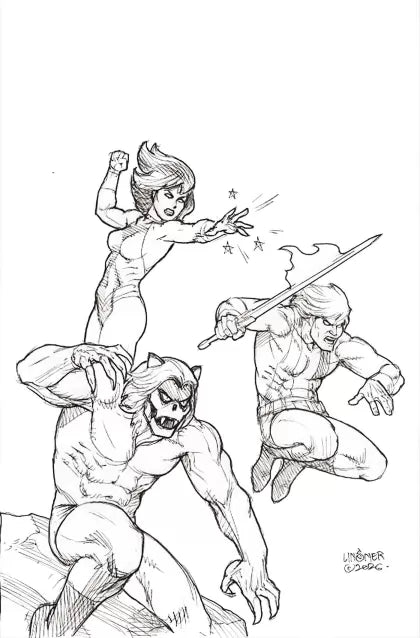 Thundarr the Barbarian #5M – Joseph Michael Linsner Incentive Sketch Virgin Variant (1:10)