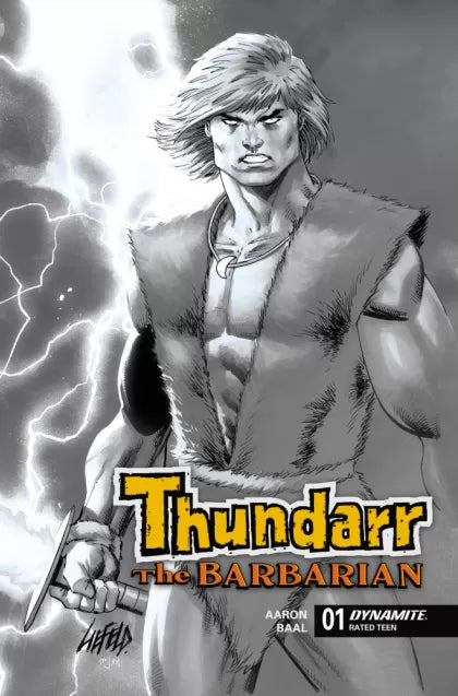 Thundarr the Barbarian #1M – Rob Liefeld Incentive B&W Variant (1:15)