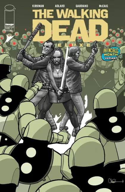 The Walking Dead Deluxe #133E – David Finch Invincible Team-Up Variant