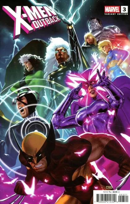 X-men: Outback #3B – Taurin Clarke Variant