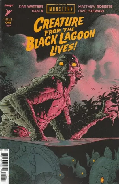 Universal Monsters: Creature from the Black Lagoon Lives! 1A Matthew Roberts Regular