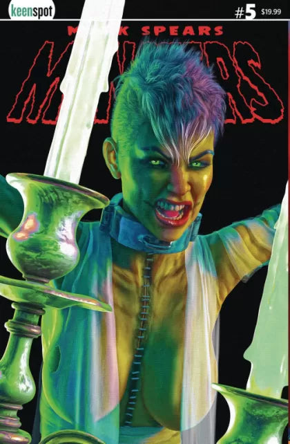 Mark Spears Monsters #5F – Mark Spears Foil Flip Variant