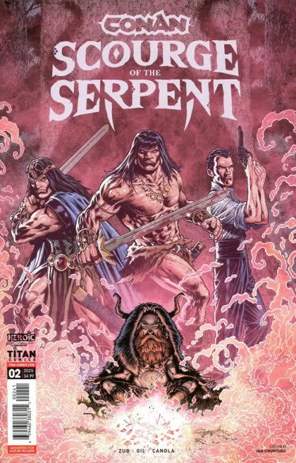 Conan The Barbarian: Scourge Of The Serpent Words Of Power 2D Ian Churchill Variant