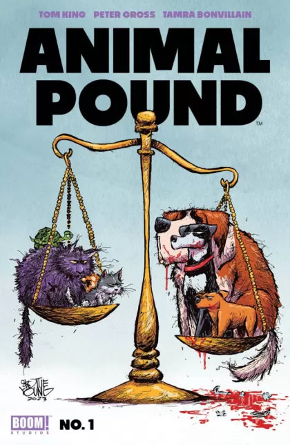 Animal Pound Chapter One: The Proud Dog Dies 1G Skottie Young FOC Variant