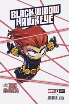 Black Widow & Hawkeye #4B – Skottie Young Big Marvels Variant
