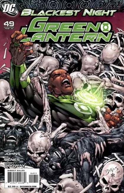 Green Lantern, Vol. 4 Blackest Night - Semper Fi / The Birth of Nekron 49A Ed Benes Regular