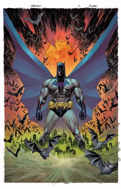 Batman, Vol. 4 Vast Colors in the Dark 1Q Marc Silvestri Blind Bag Foil Variant