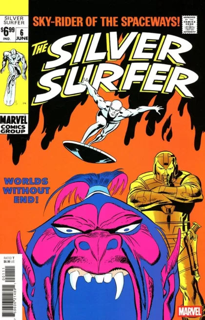 Silver Surfer, Vol. 1 #6B – Facsimile