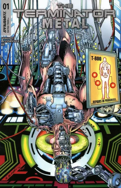 The Terminator: Metal #1B – Bob Layton Variant