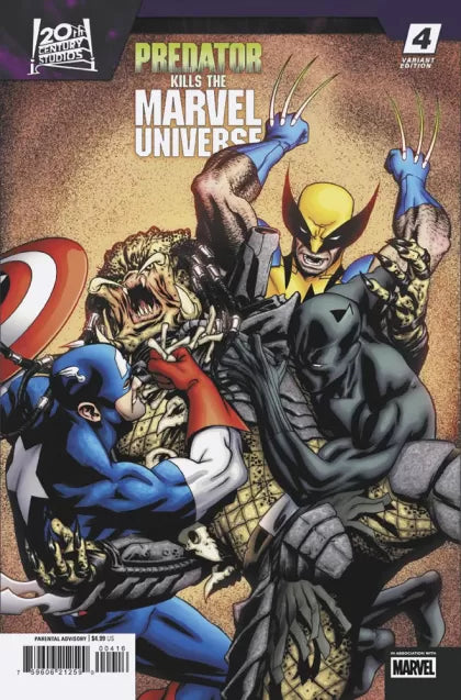 Predator Kills the Marvel Universe #4D – Mike McKone Incentive Variant (1:25)
