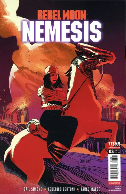 Rebel Moon: Nemesis #3B – Dani Variant