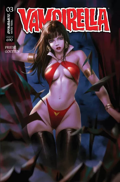 Vampirella, Vol. 8 (Dynamite) #3B – Derrick Chew Variant