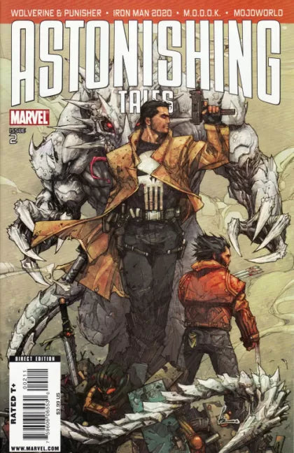 Astonishing Tales, Vol. 2 The Hard Way / Iron Man 2020: Endless Stolen Sky, Part 2 / Hero's Diner / Mojoworld 2