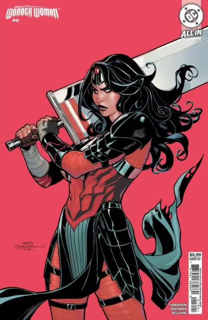Absolute Wonder Woman, Season of the Witch, 18B, Terry Dodson Variant