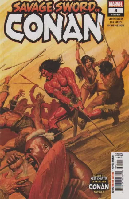 The Savage Sword of Conan, Vol. 2 #3A – Alex Ross Cover
