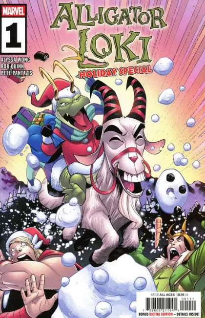 Alligator Loki Holiday Special 1A Bob Quinn Regular