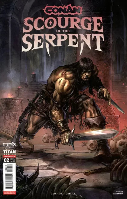 Conan The Barbarian: Scourge Of The Serpent Words Of Power 2B Alan Quah Variant