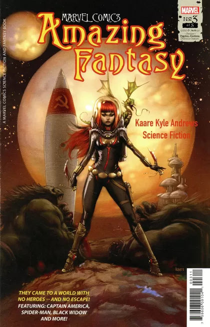 Amazing Fantasy, Vol. 3 Choices 3A Kaare Andrews Regular Cover