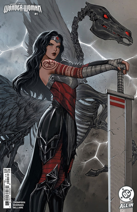 Absolute Wonder Woman The Last Amazon 1AF 3rd Printing Leirix Li Variant