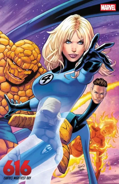 Fantastic Four: Fanfare 1I Greg Land One Per Store 616 Earth’s Mightiest Day Variant