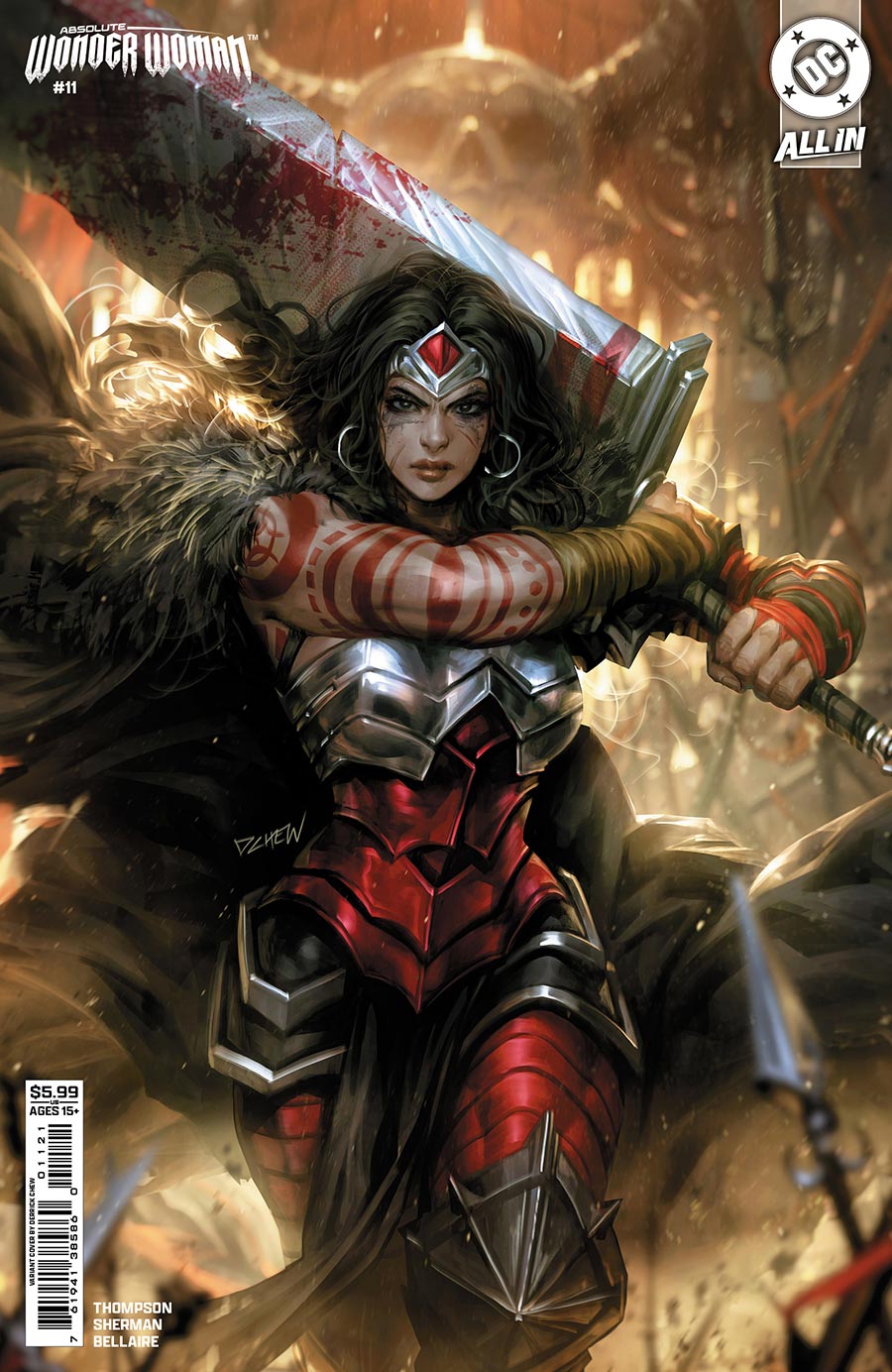Absolute Wonder Woman As My Mothers Made Me 11B Derrick Chew Variant