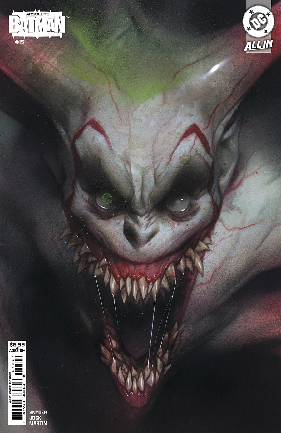 Absolute Batman The Joker 15C Ben Oliver Variant